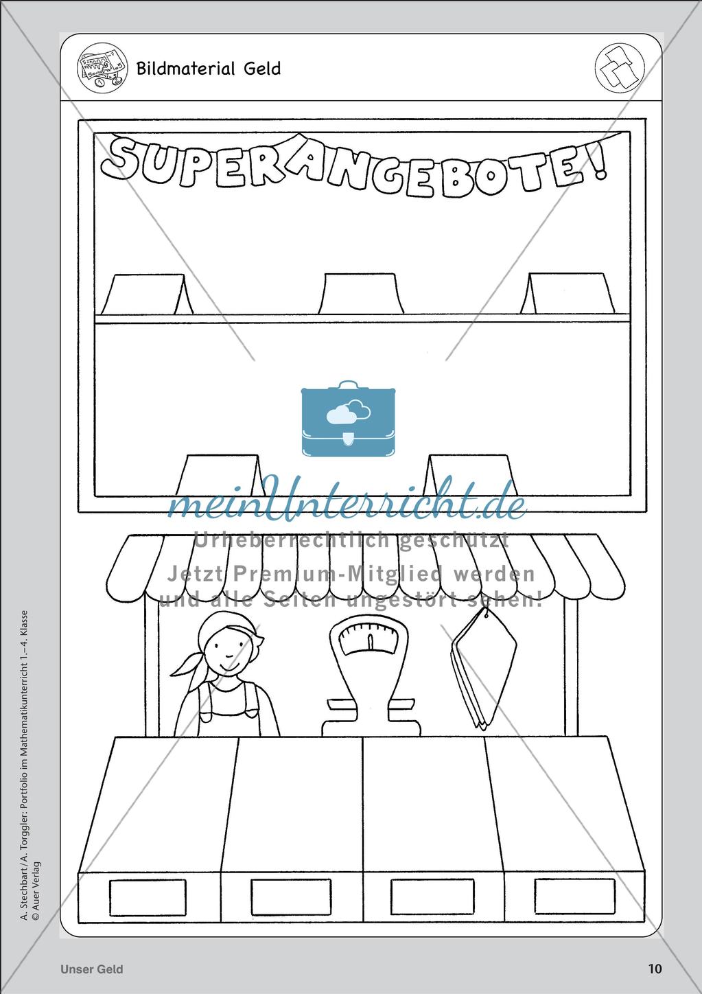 Portfolio im Mathematikunterricht - Unser Geld Preview 12