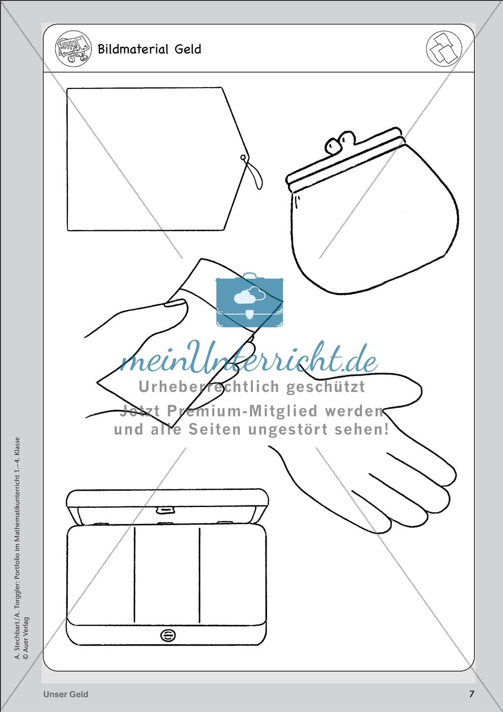 Portfolio im Mathematikunterricht - Unser Geld Preview 9