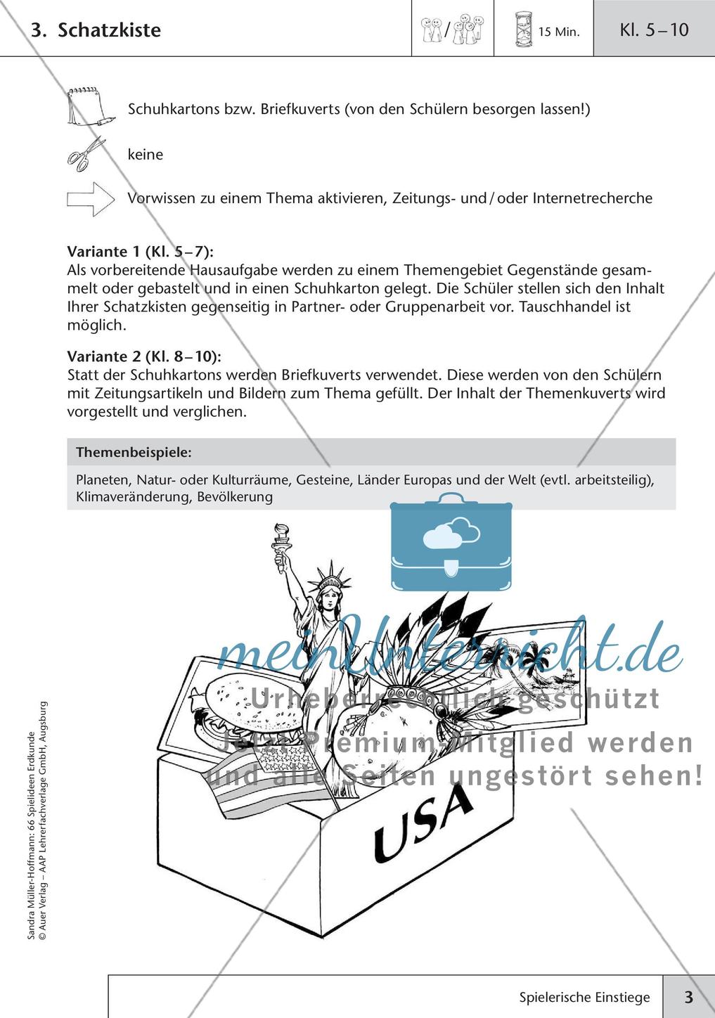 Spielideen zum Unterrichtseinstieg Preview 5