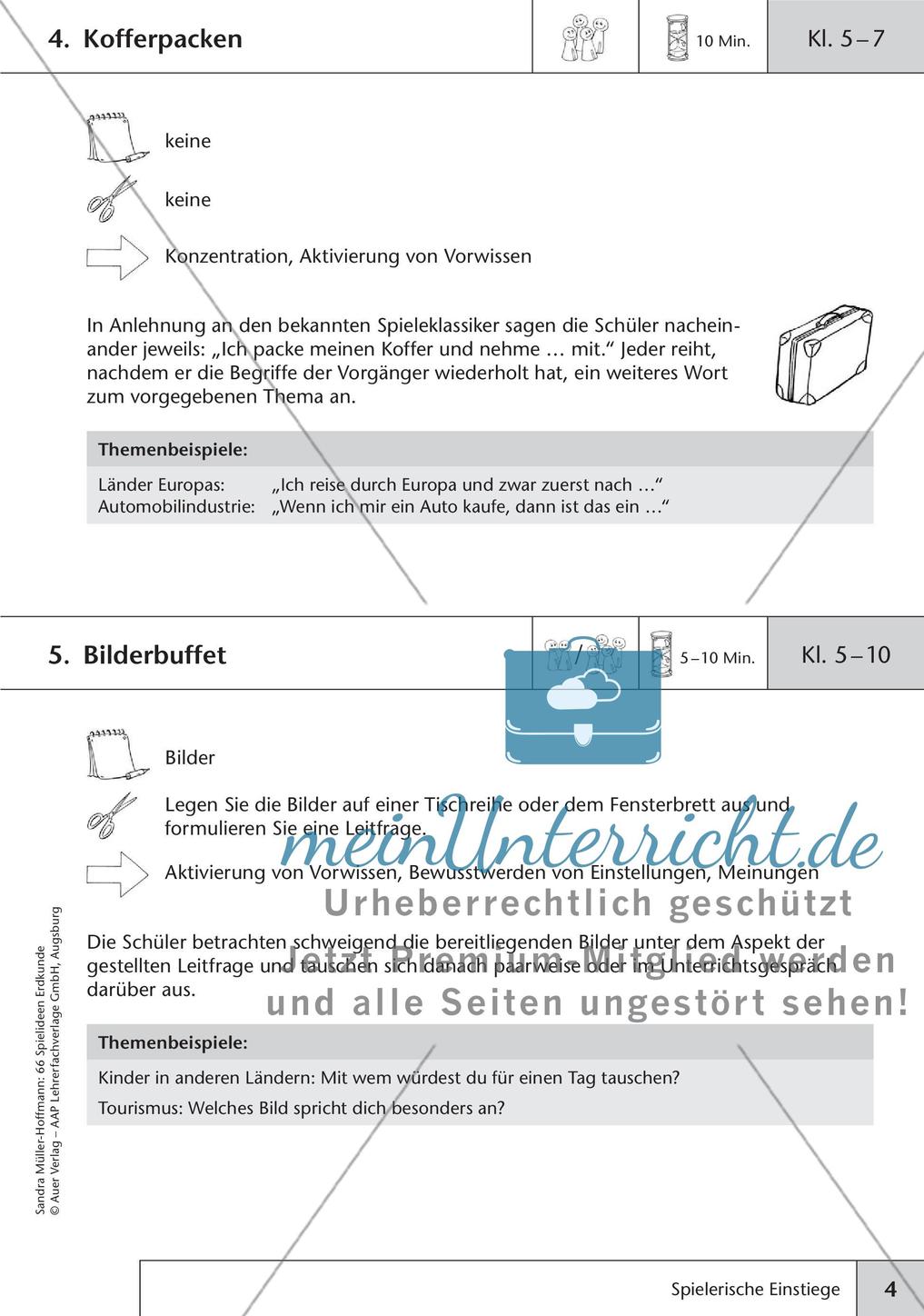 Spielideen zum Unterrichtseinstieg Preview 6