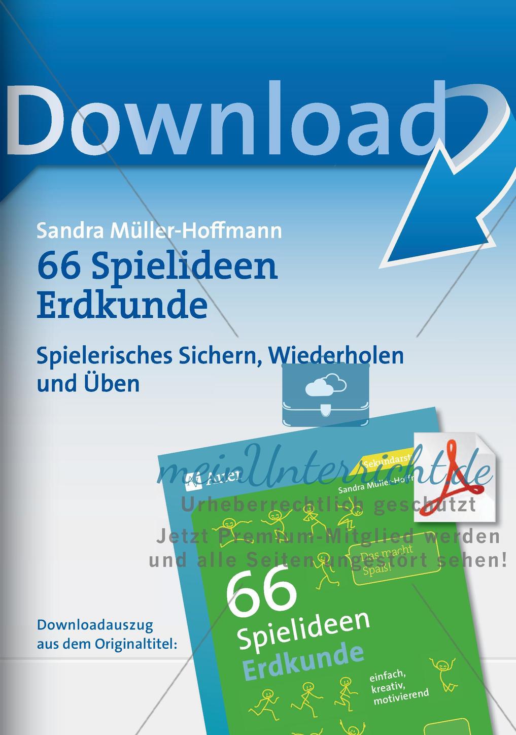 Spielerisches Sichern, Wiederholen und Üben im Unterricht Preview 1