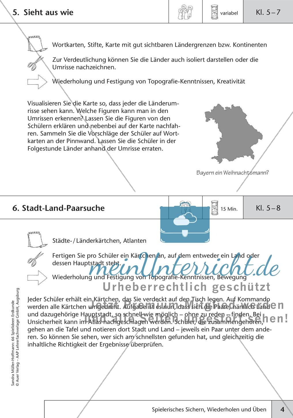 Spielerisches Sichern, Wiederholen und Üben im Unterricht Preview 6