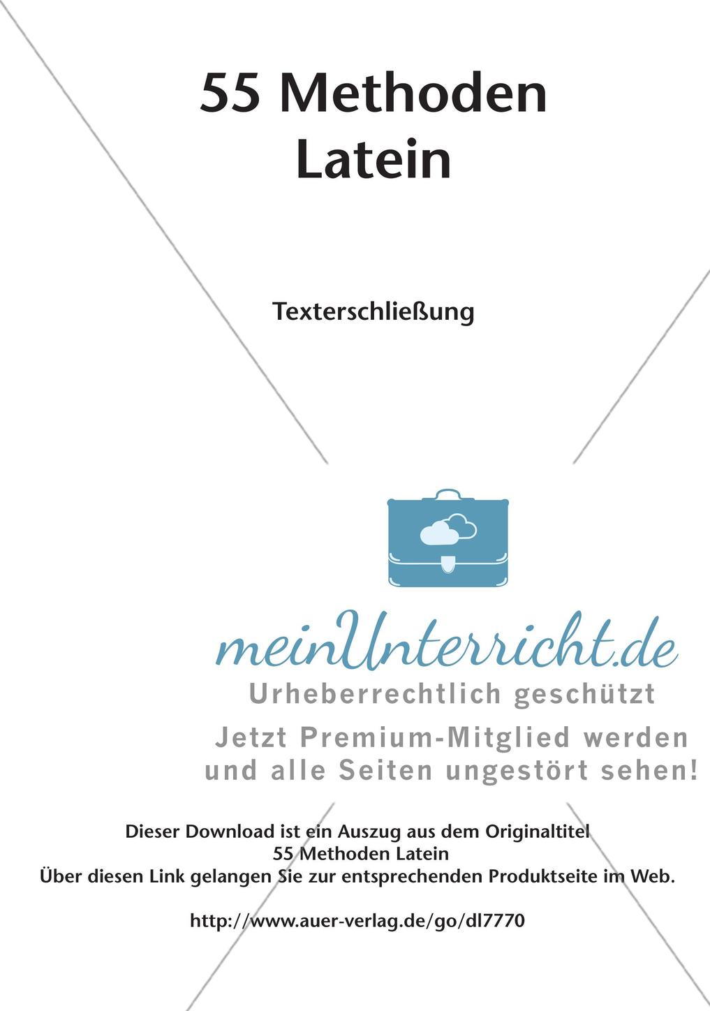 Methoden - Texterschließung Preview 2