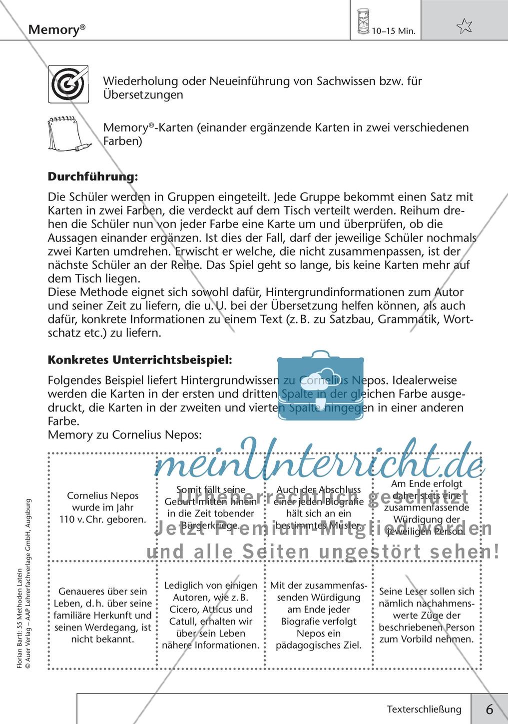 Methoden - Texterschließung Preview 8