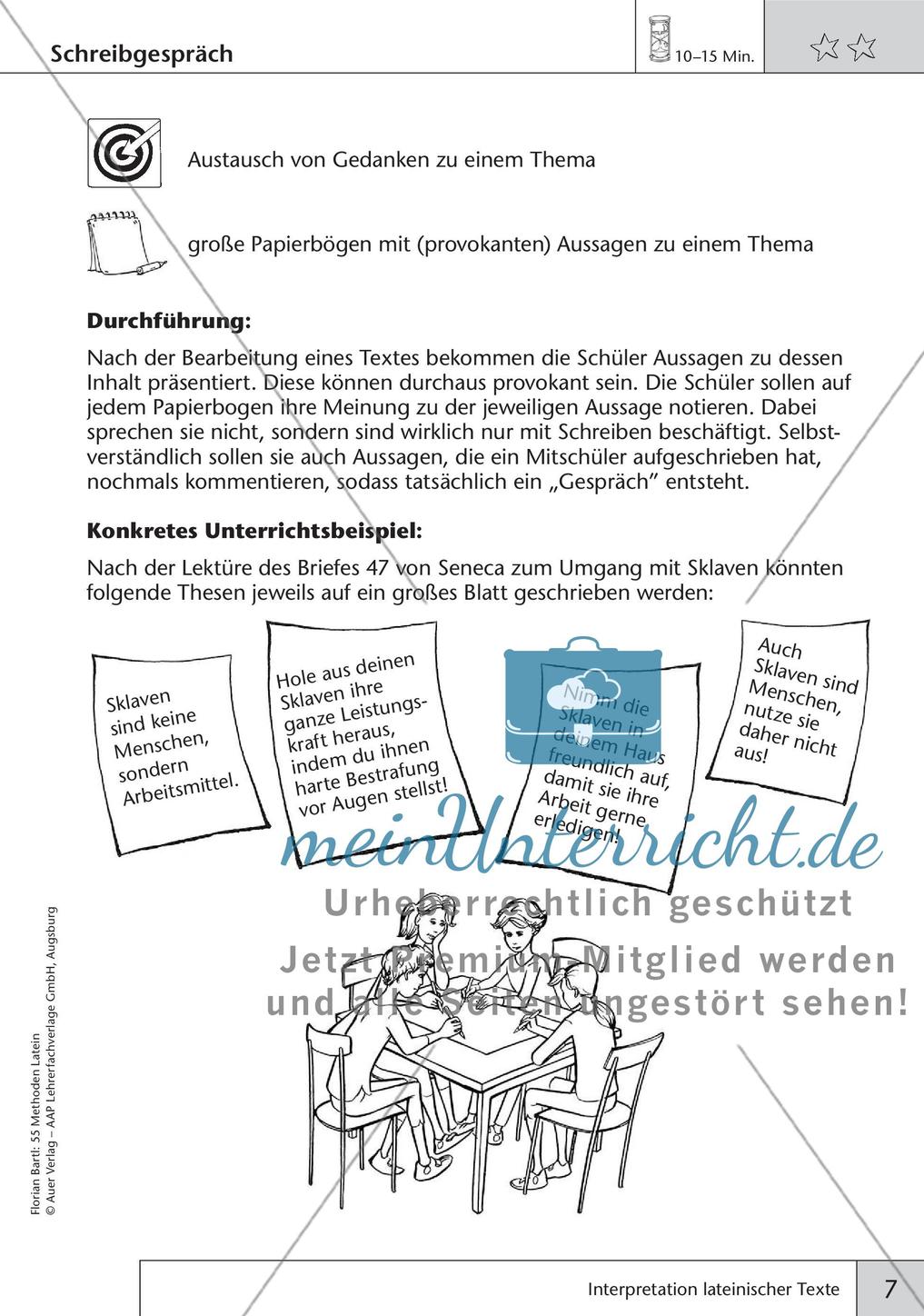 Methoden - Interpretation lateinischer Texte Preview 9