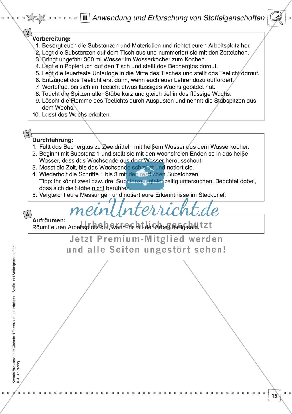 Stoffe und ihre Eigenschaften: Anwendung und Erforschung Preview 17
