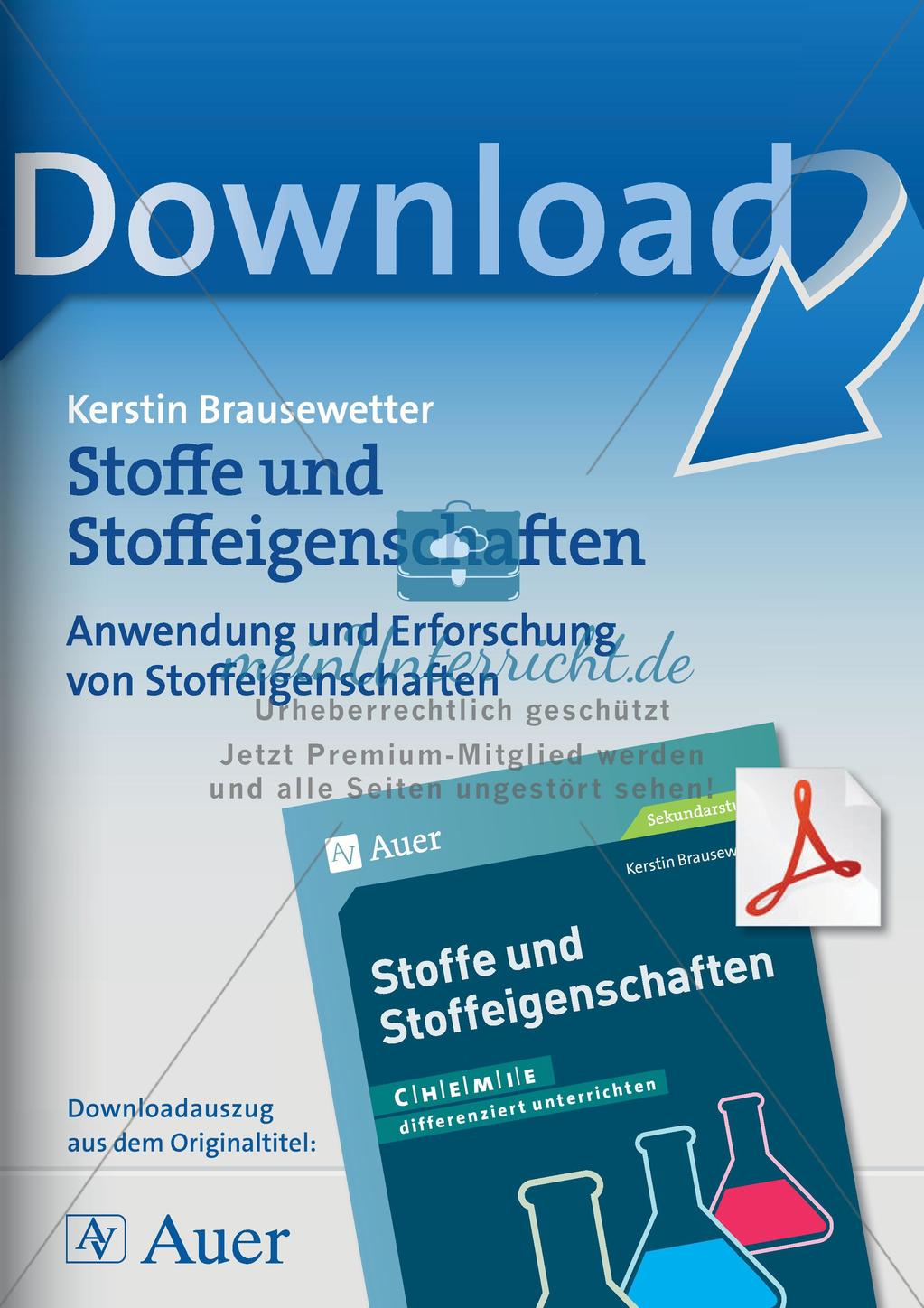 Stoffe und ihre Eigenschaften: Anwendung und Erforschung Preview 1