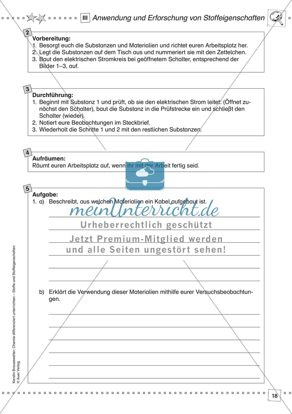 Stoffe und ihre Eigenschaften: Anwendung und Erforschung Preview 20