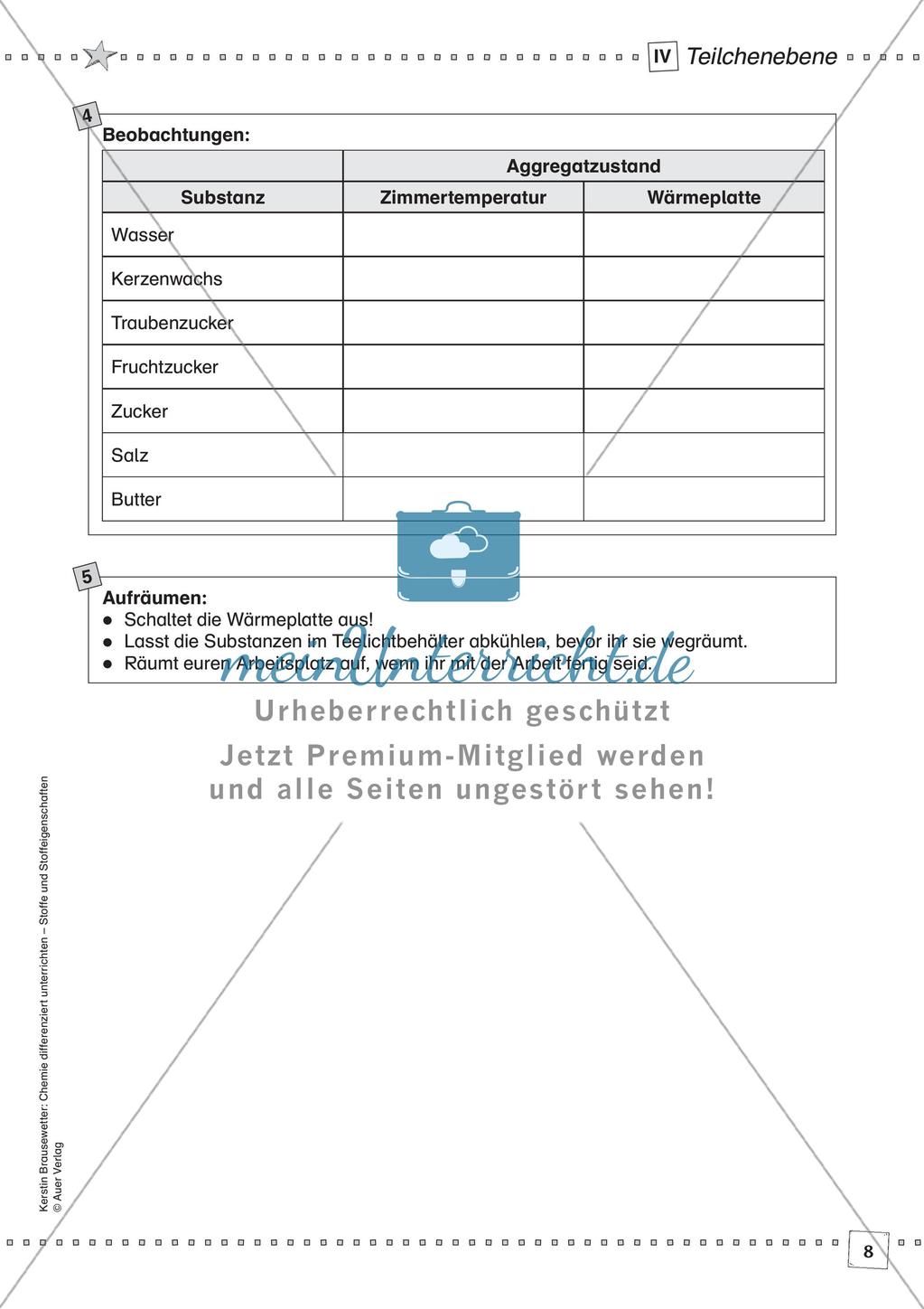 Stoffe und ihre Eigenschaften: Teilchenebene Preview 10