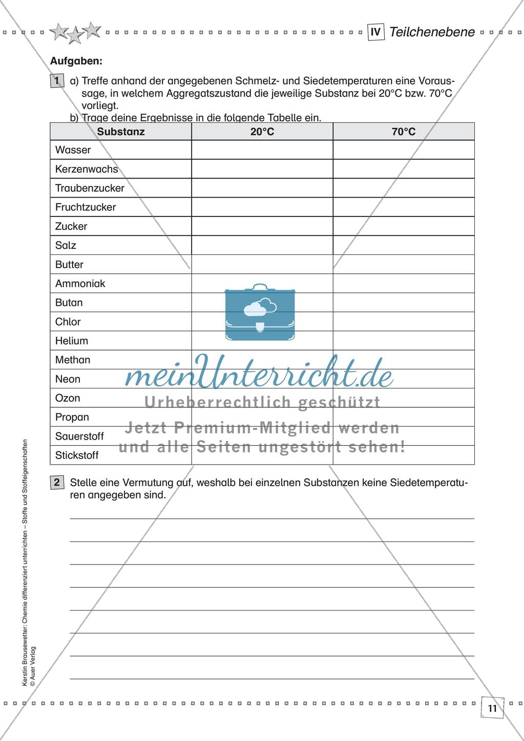 Stoffe und ihre Eigenschaften: Teilchenebene Preview 13
