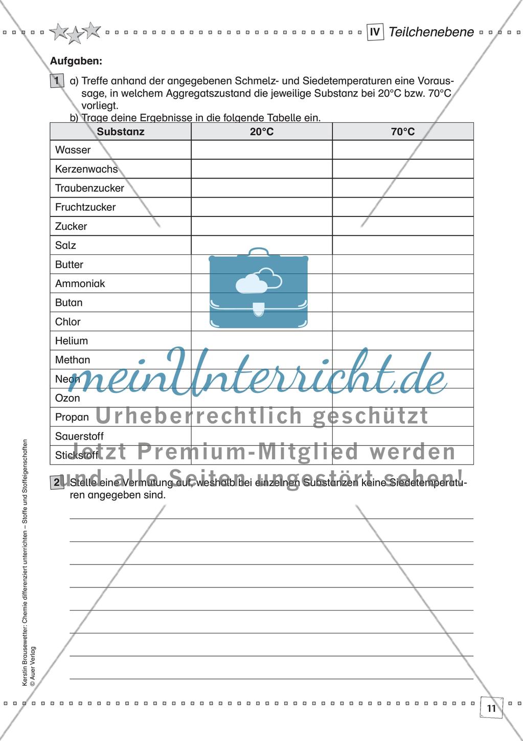 Stoffe und ihre Eigenschaften: Teilchenebene Preview 13