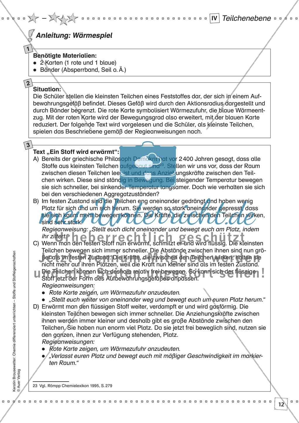 Stoffe und ihre Eigenschaften: Teilchenebene Preview 14