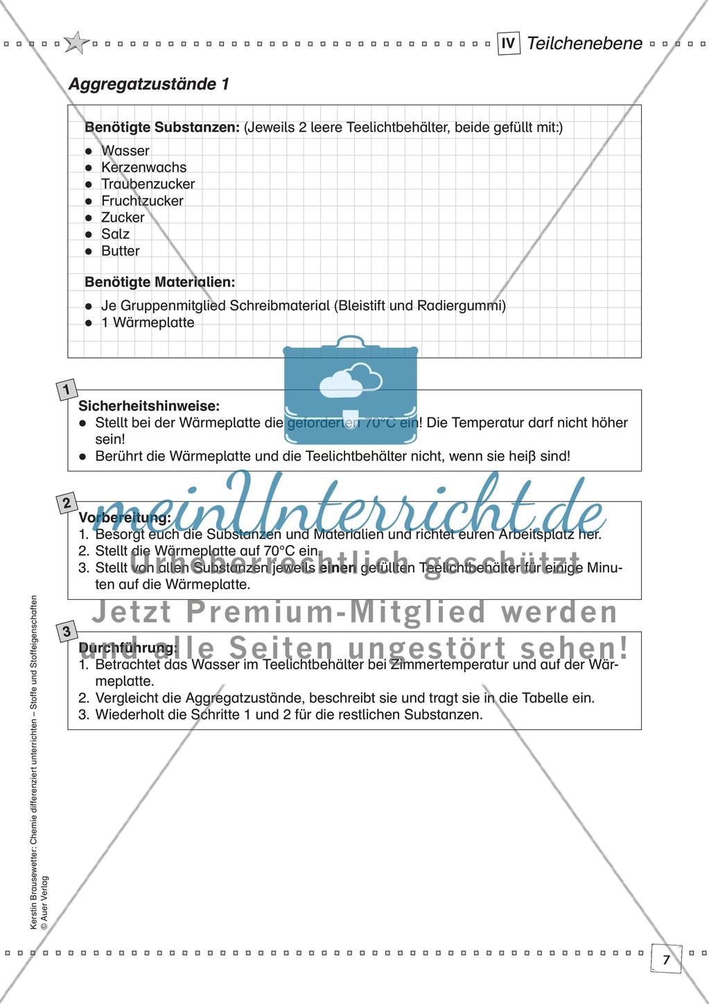 Stoffe und ihre Eigenschaften: Teilchenebene Preview 9