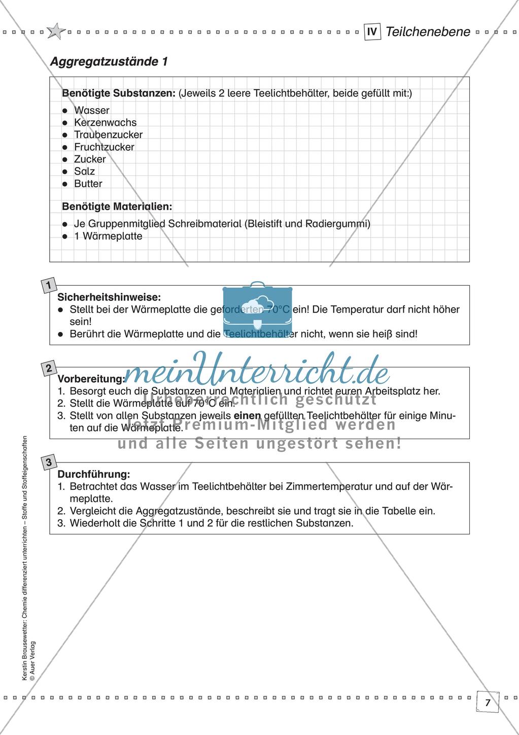 Stoffe und ihre Eigenschaften: Teilchenebene Preview 9