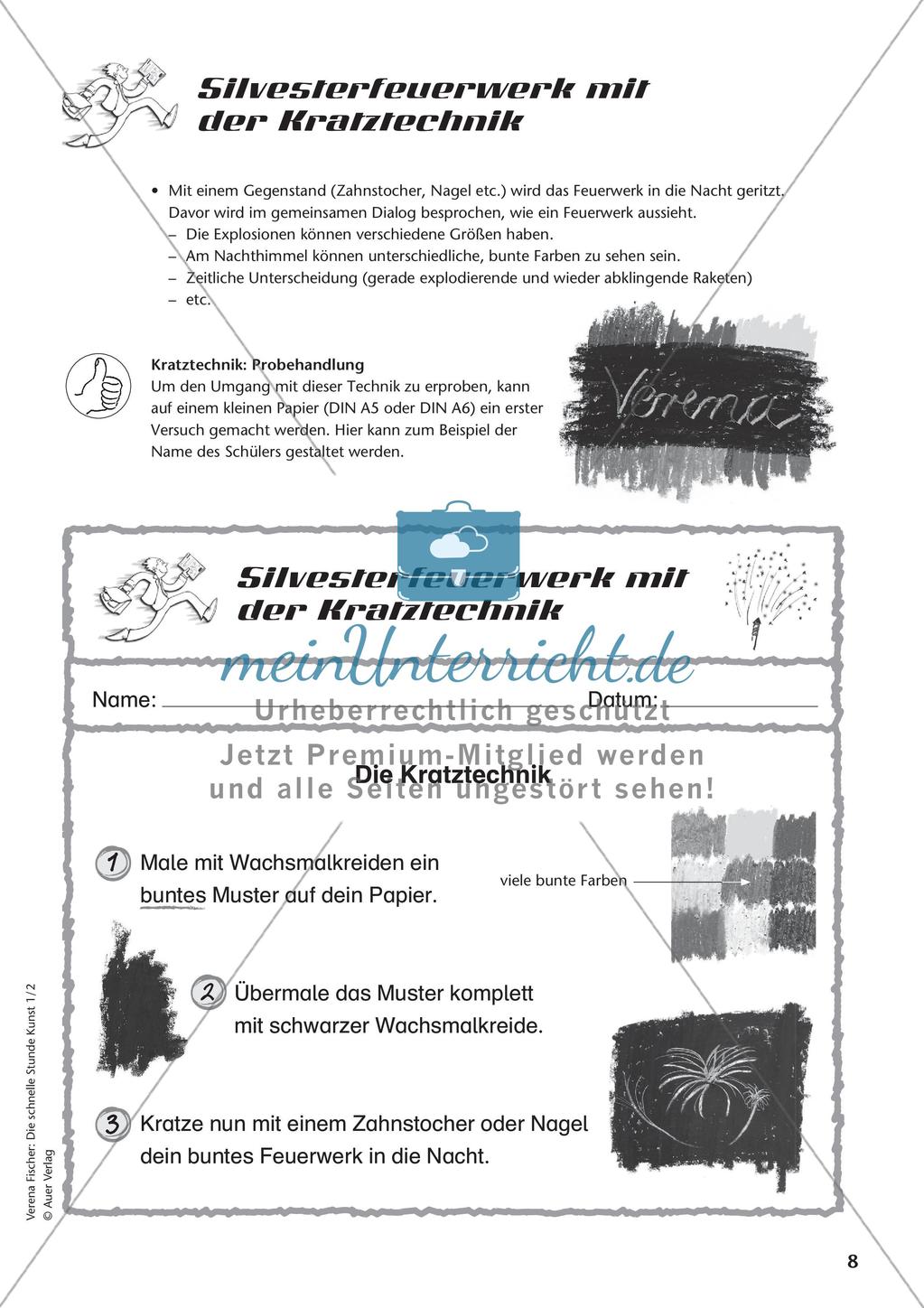 Die schnelle Stunde: Zufallsbilder und Formen Preview 10