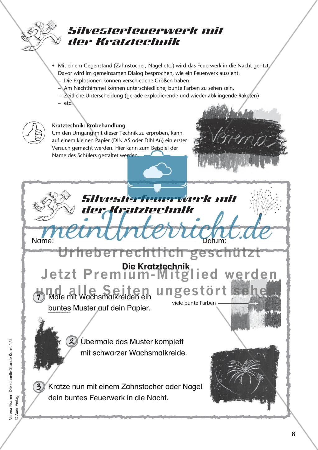 Die schnelle Stunde: Zufallsbilder und Formen Preview 10