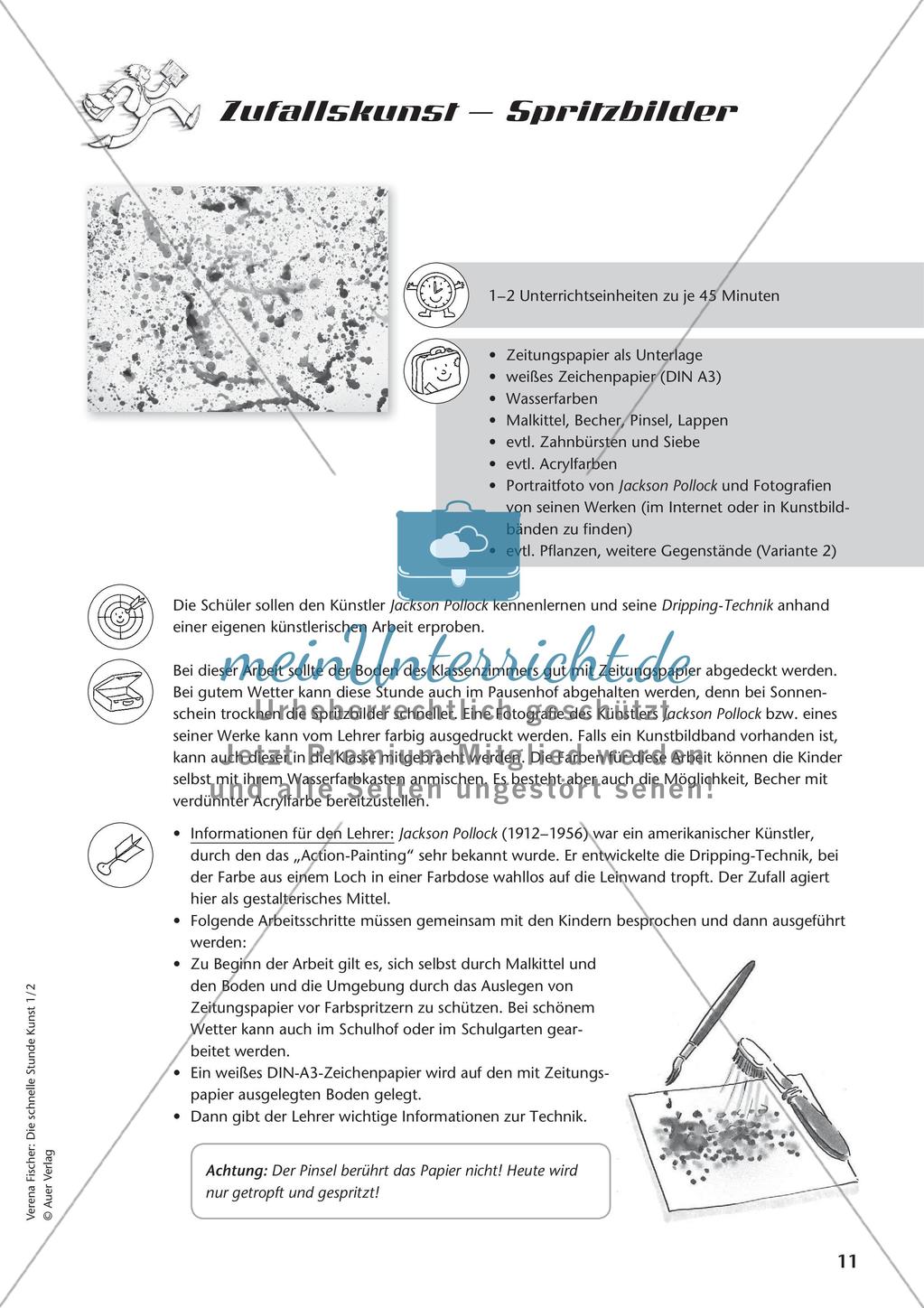 Die schnelle Stunde: Zufallsbilder und Formen Preview 13