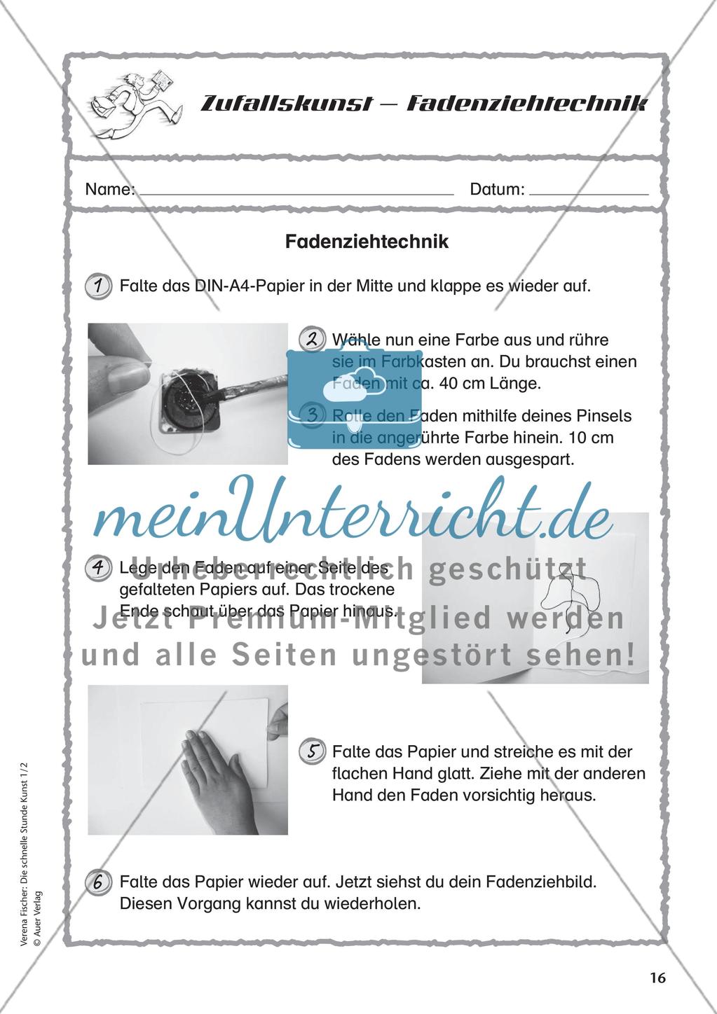 Die schnelle Stunde: Zufallsbilder und Formen Preview 18