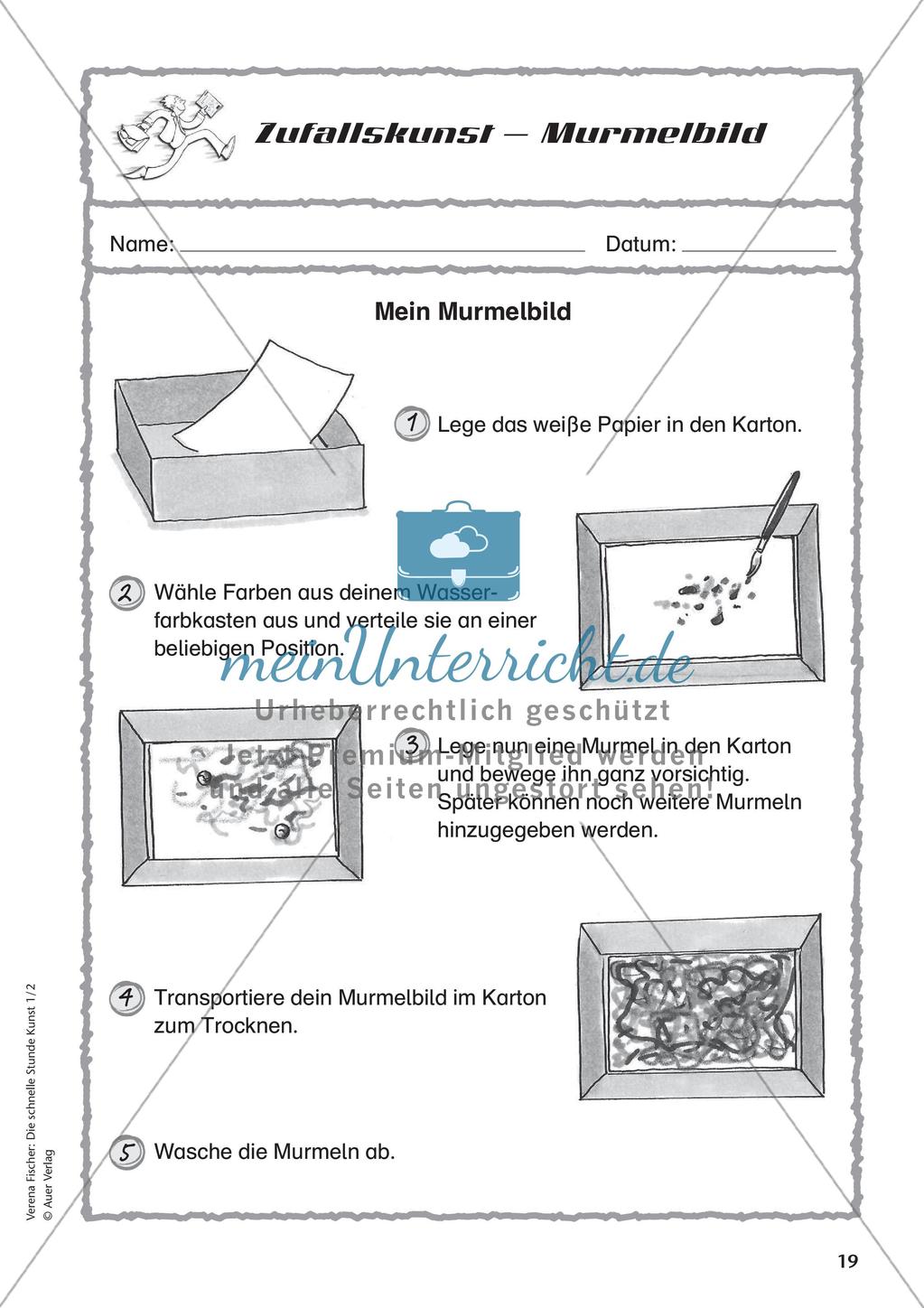 Die schnelle Stunde: Zufallsbilder und Formen Preview 21