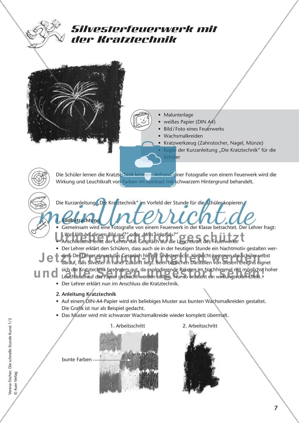 Die schnelle Stunde: Zufallsbilder und Formen Preview 9