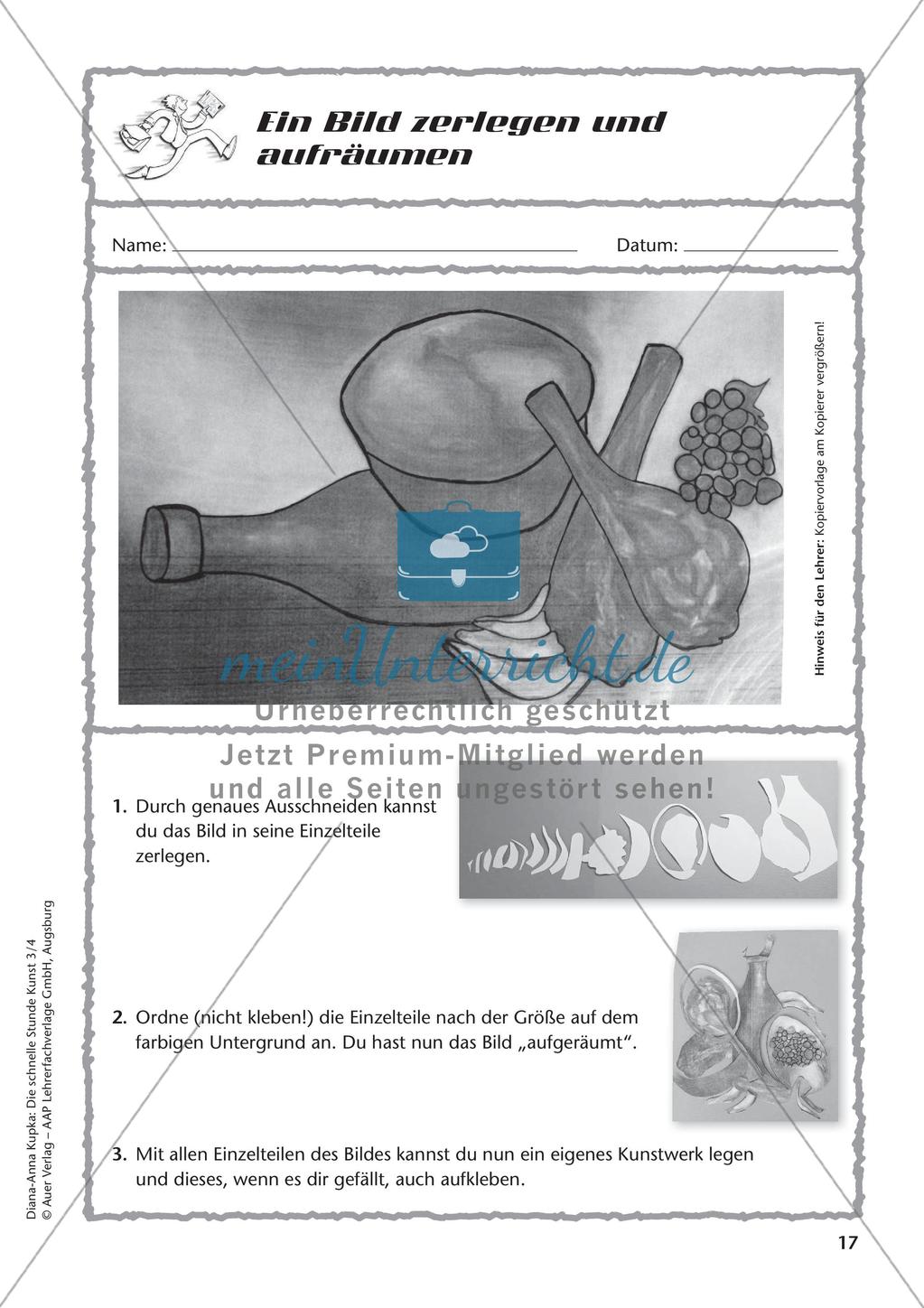 Die schnelle Stunde: Farben und plastisches Gestalten Preview 19
