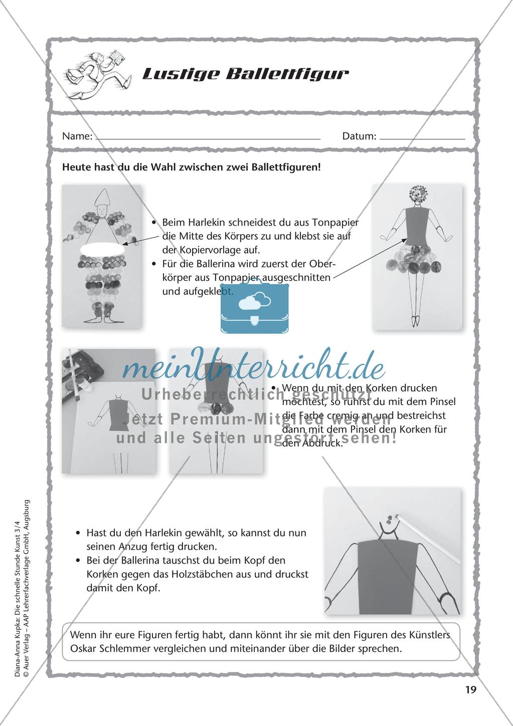 Die schnelle Stunde: Farben und plastisches Gestalten Preview 21