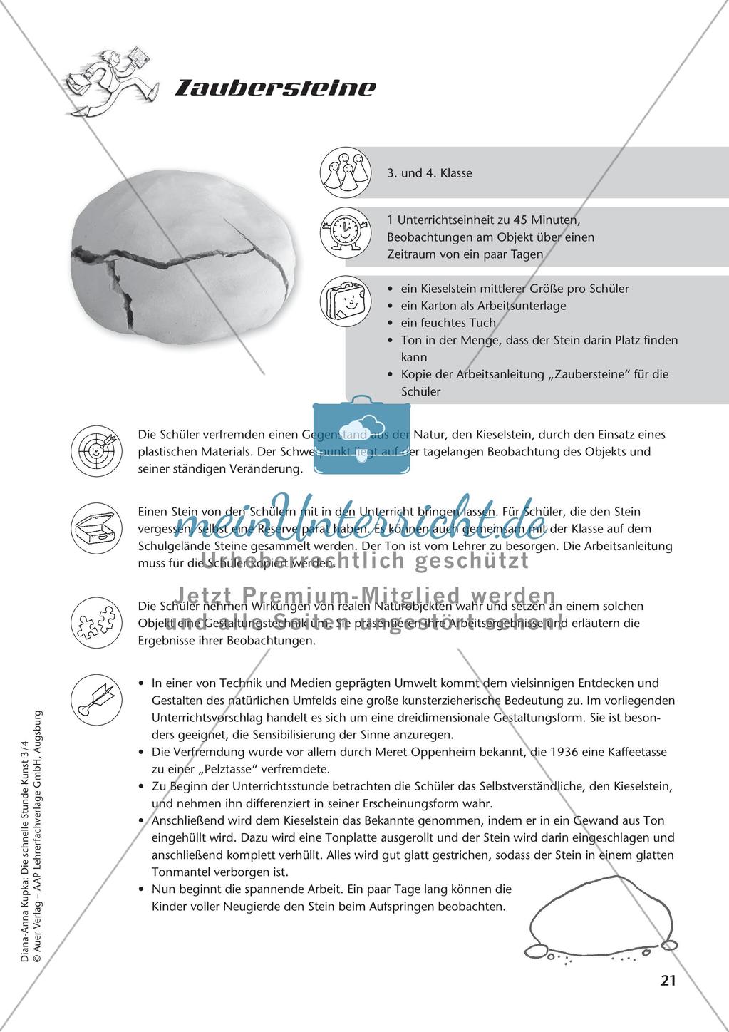 Die schnelle Stunde: Farben und plastisches Gestalten Preview 23