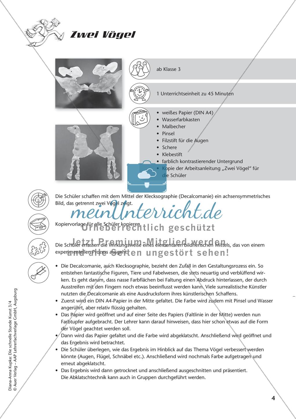 Die schnelle Stunde: Farben und plastisches Gestalten Preview 6