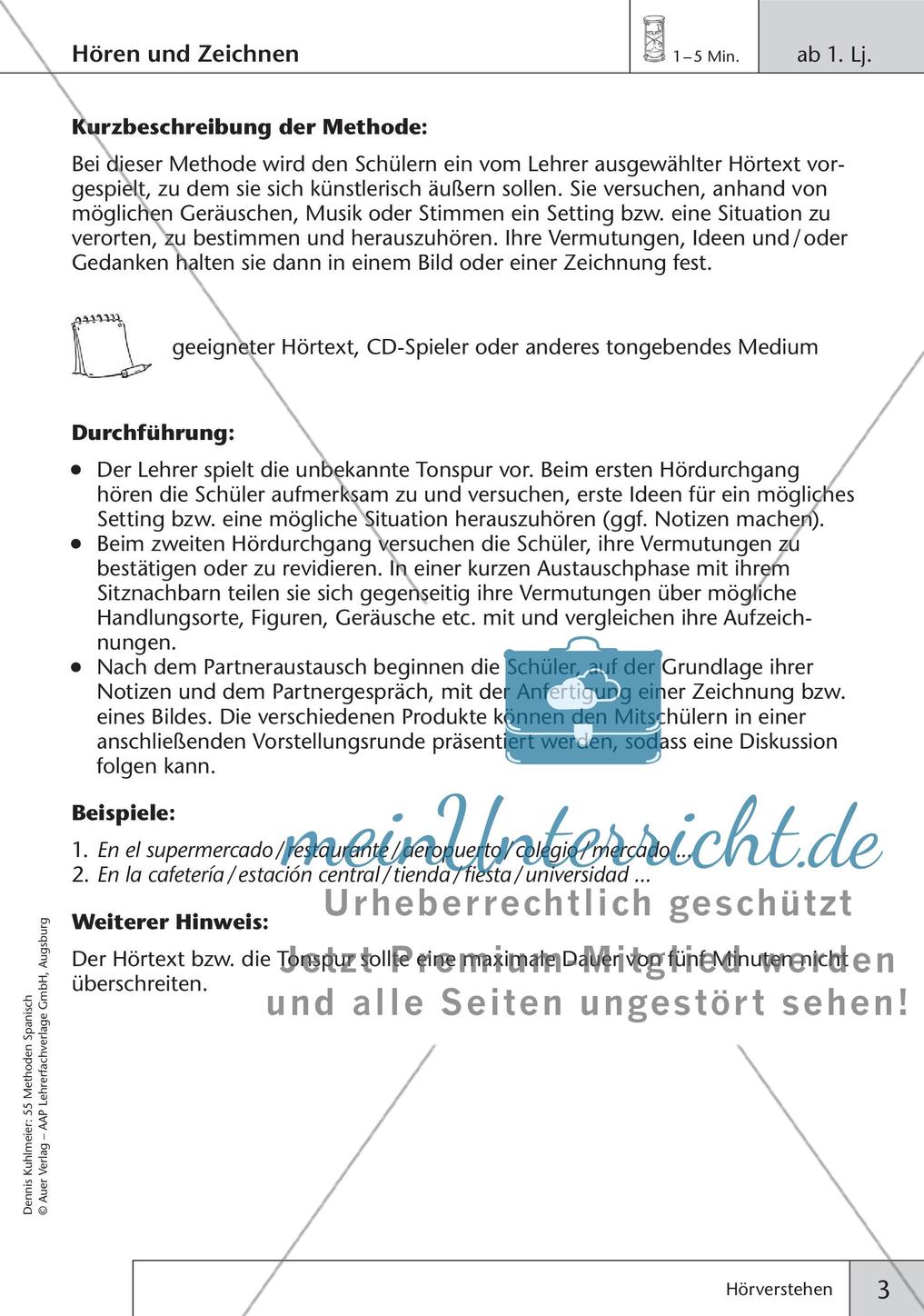 Methoden zum Hörverstehen Preview 5