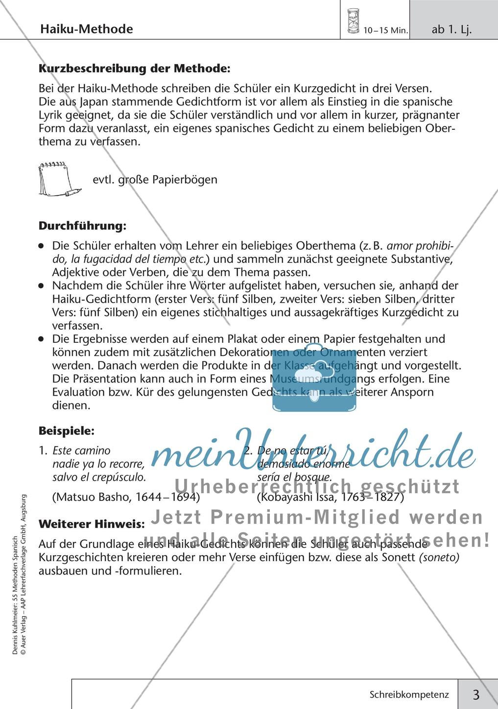 Methoden zur Förderung der Schreibkompetenz Preview 5