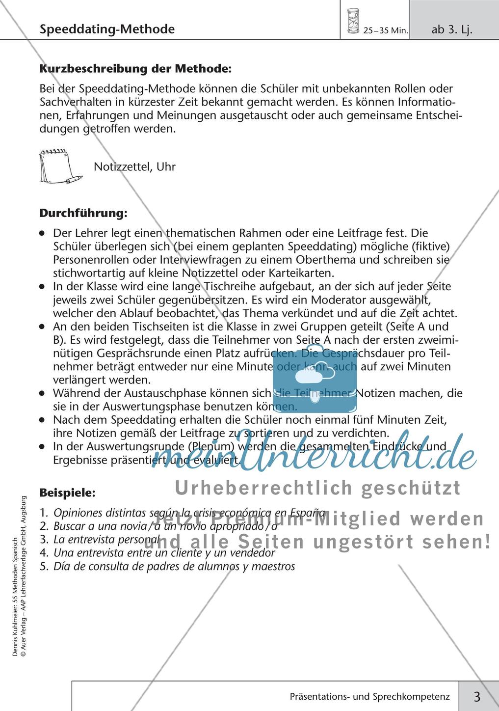 Methoden zur Förderung der Präsentations- und Sprechkompetenz Preview 5