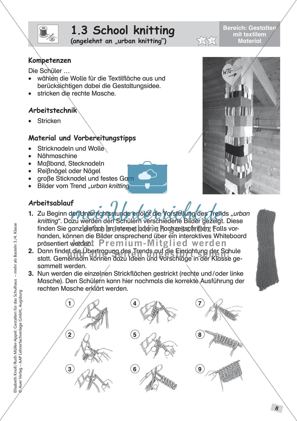 Gestalten für das Schulhaus: Textilien Preview 10