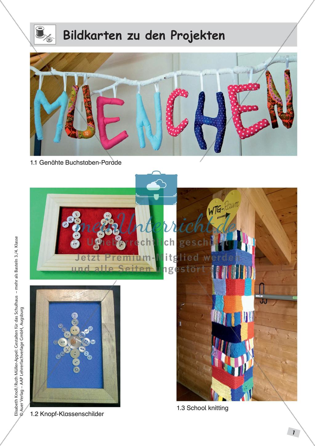 Gestalten für das Schulhaus: Textilien Preview 3