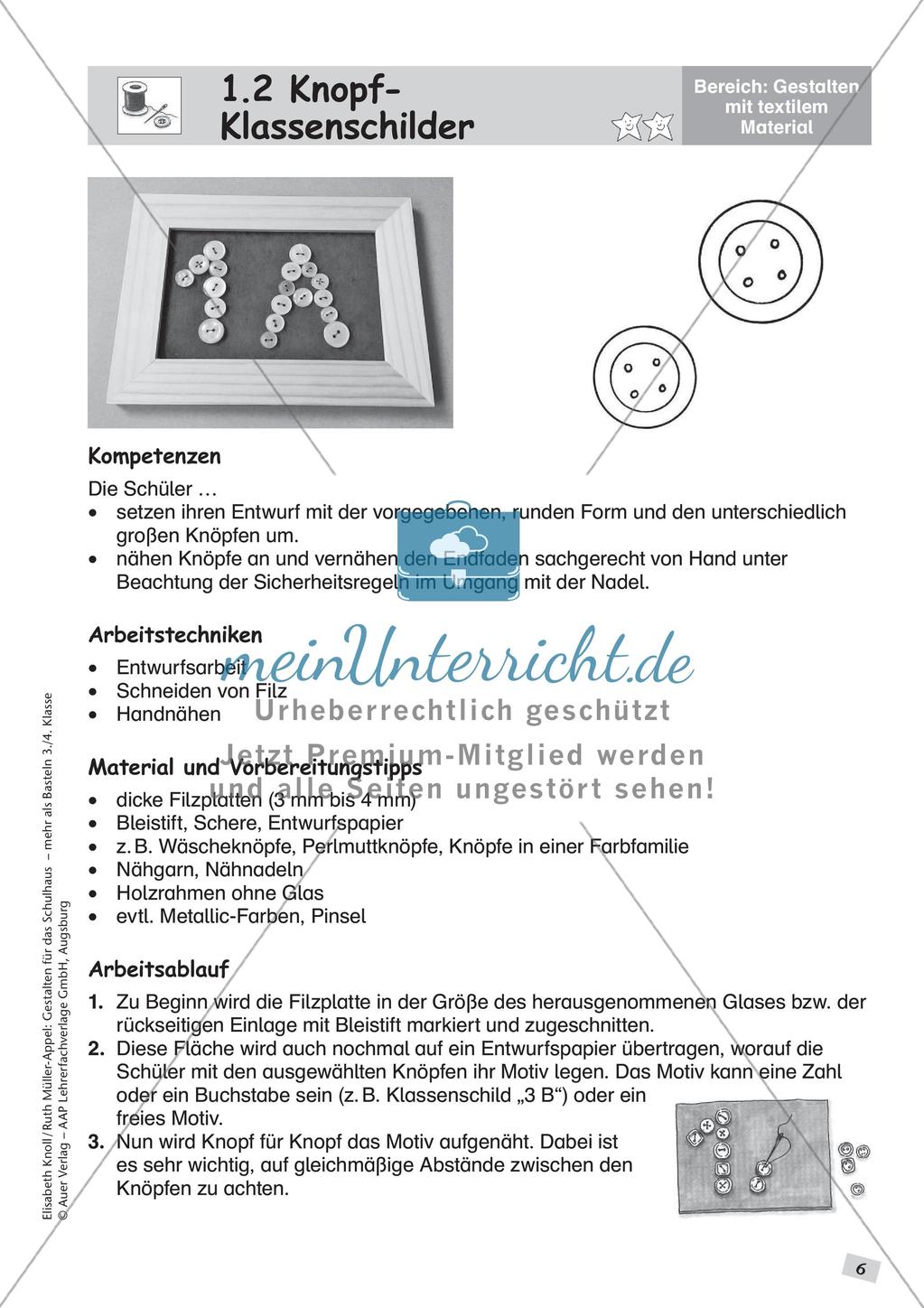 Gestalten für das Schulhaus: Textilien Preview 8