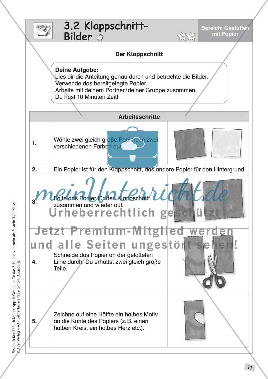 Gestalten für das Schulhaus: Papier Preview 13