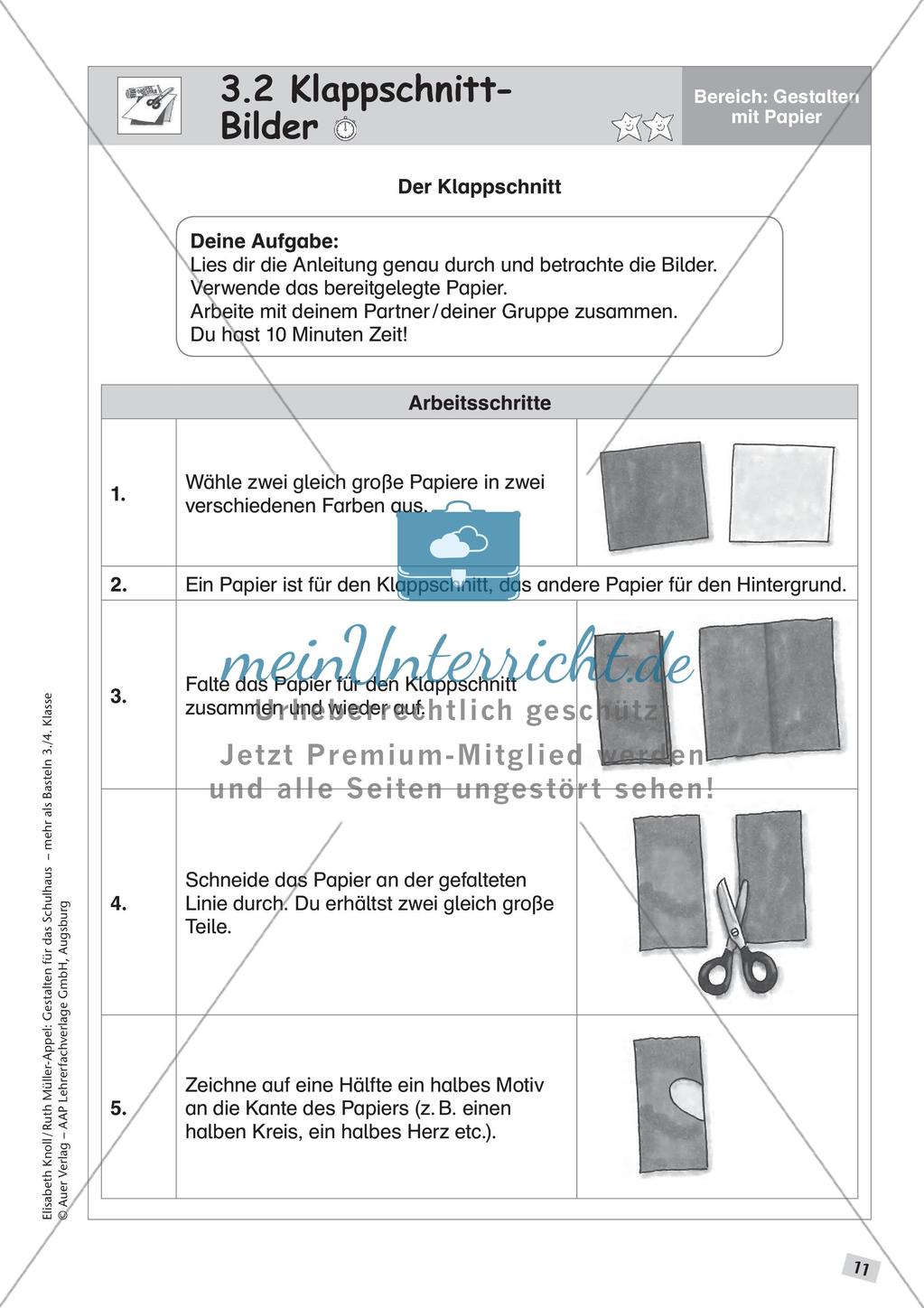 Gestalten für das Schulhaus: Papier Preview 13