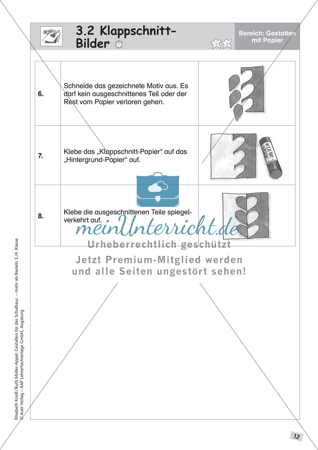 Gestalten für das Schulhaus: Papier Preview 14