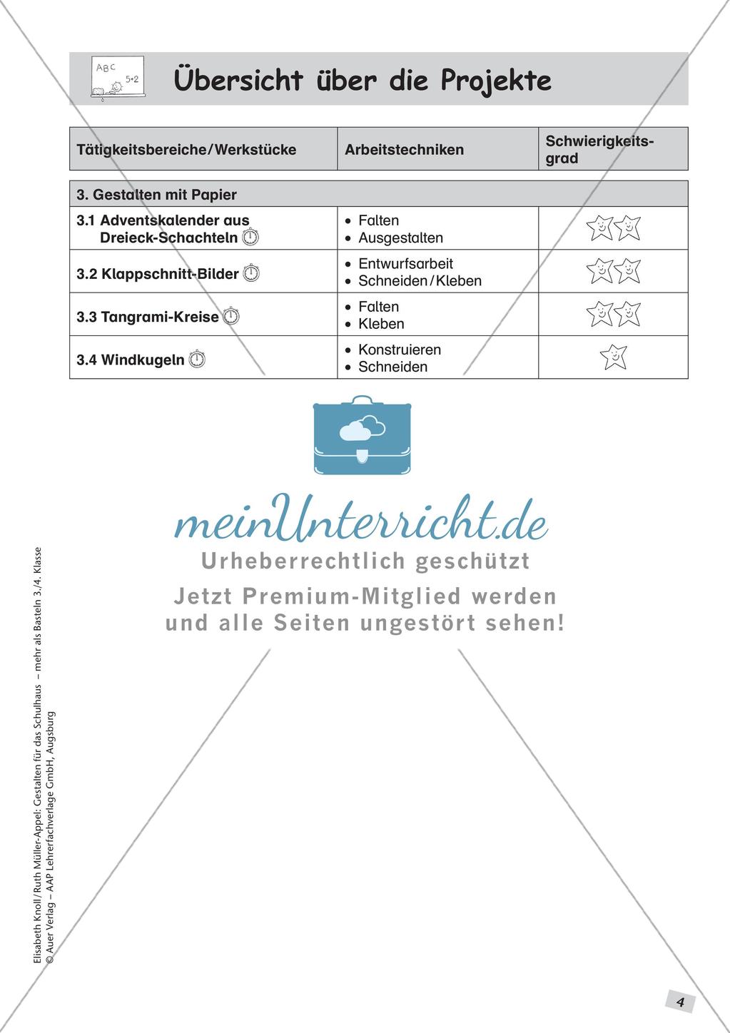 Gestalten für das Schulhaus: Papier Preview 6