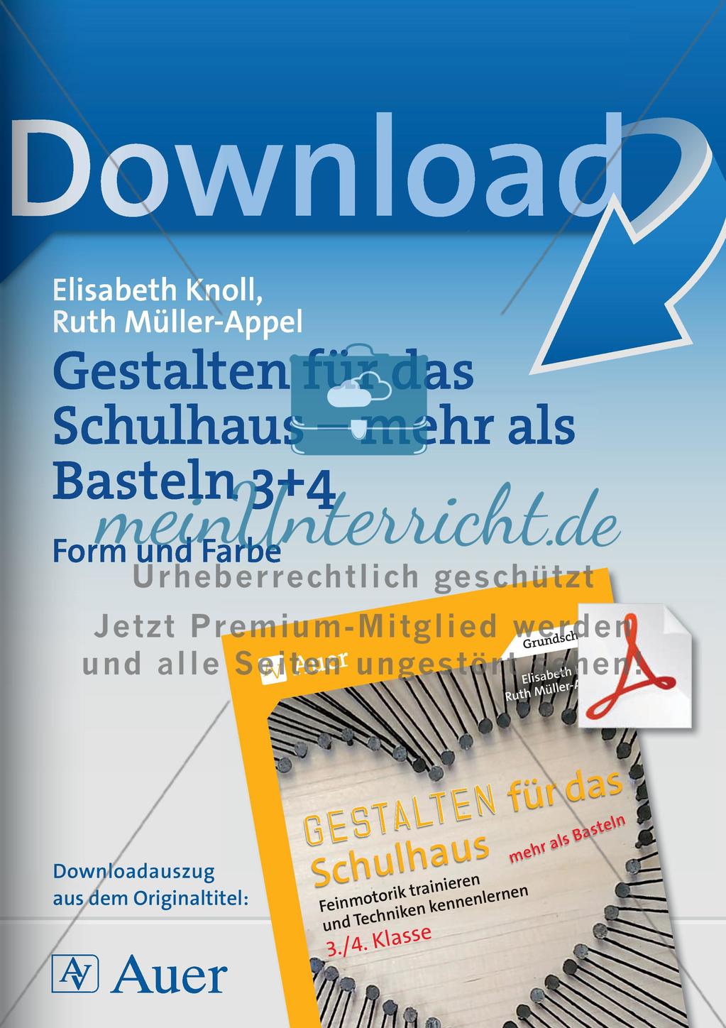Gestalten für das Schulhaus: Form und Farbe Preview 1