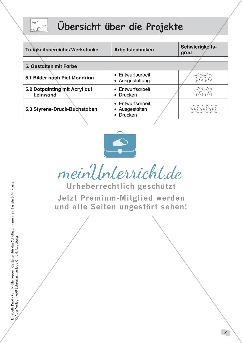 Gestalten für das Schulhaus: Form und Farbe Preview 5