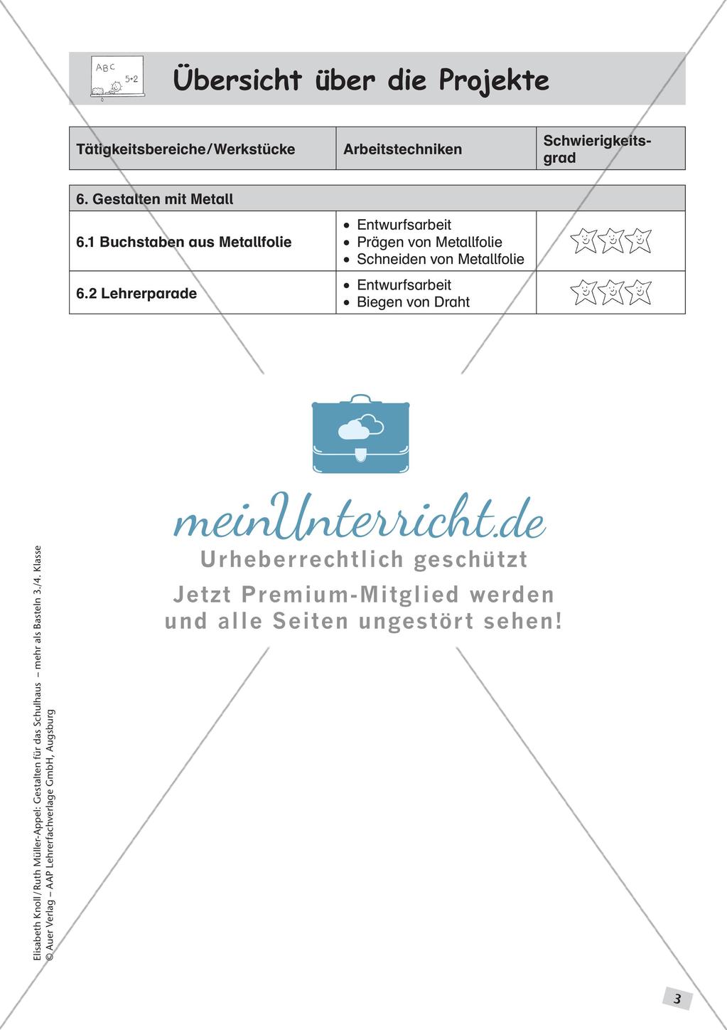 Gestalten für das Schulhaus: Metall Preview 5