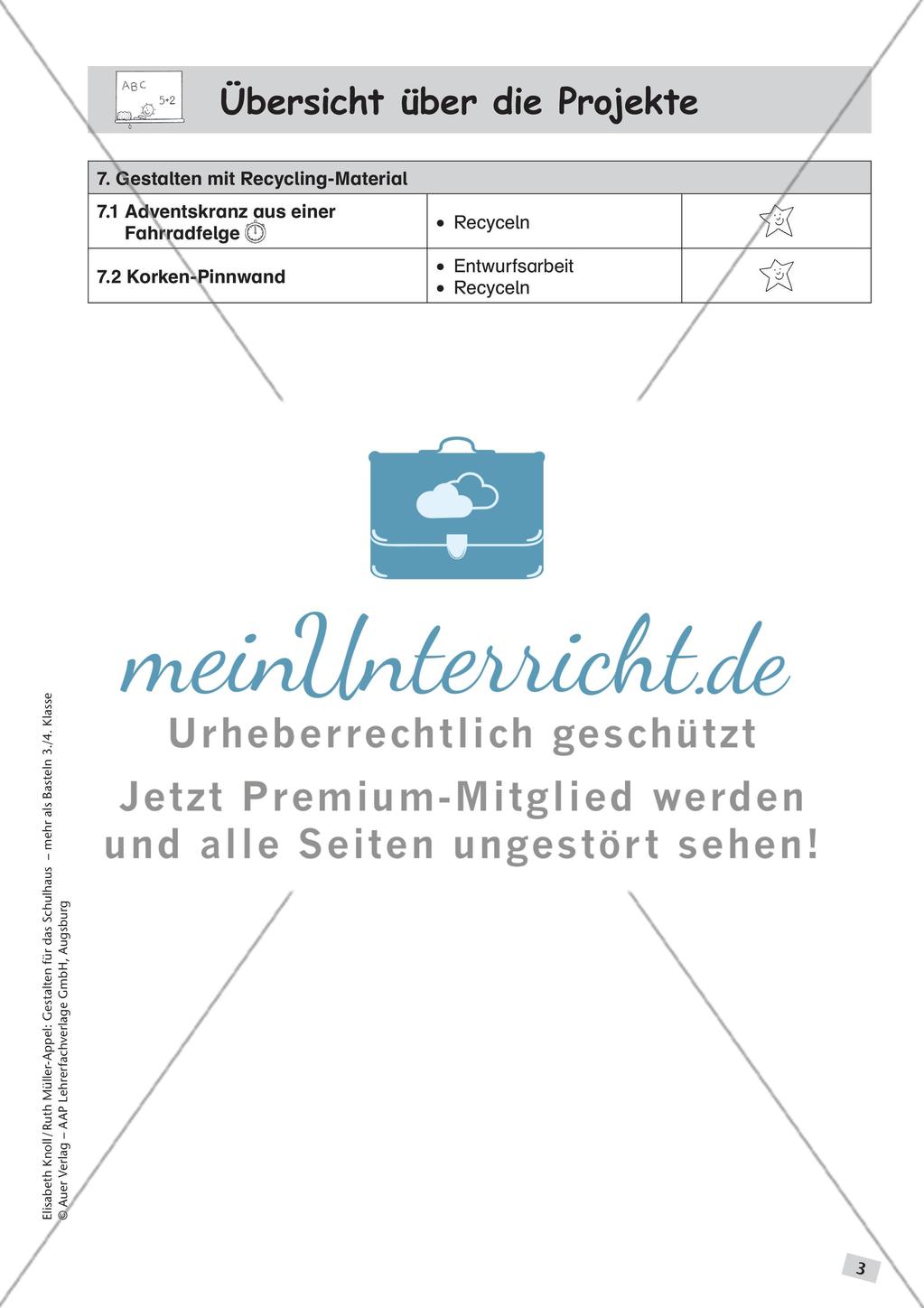 Gestalten für das Schulhaus: Recycling Preview 5