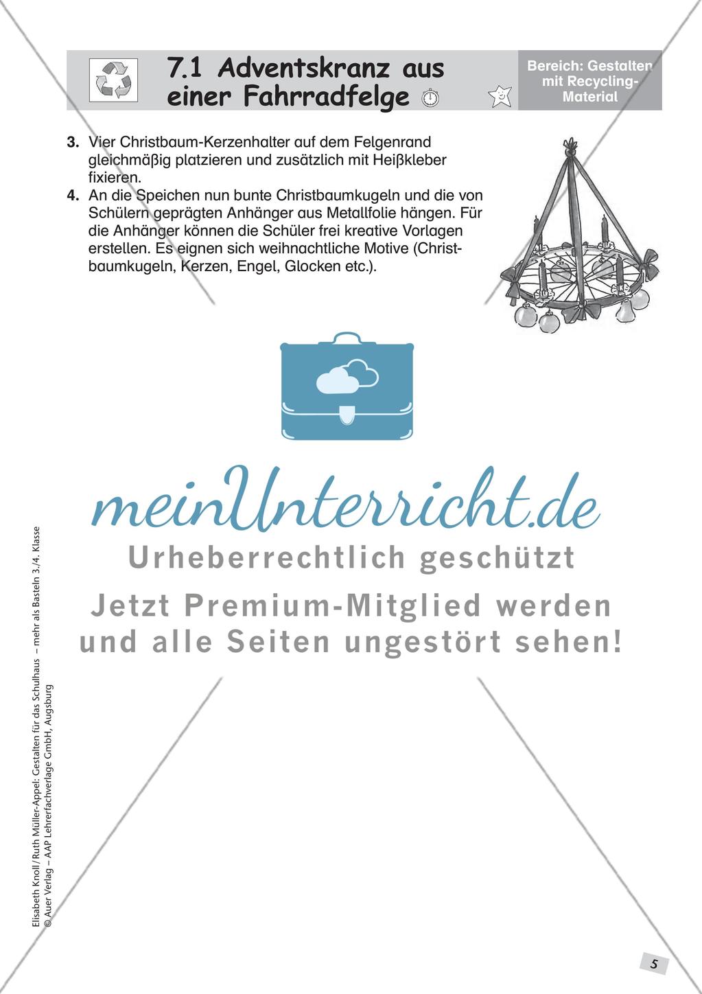 Gestalten für das Schulhaus: Recycling Preview 7