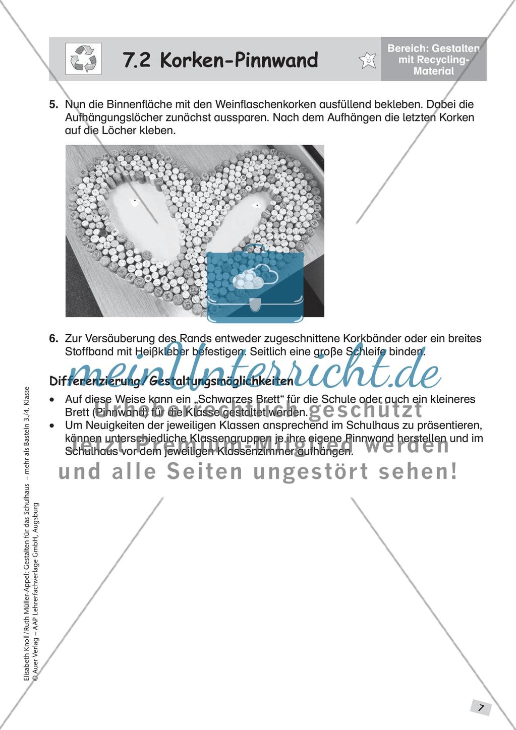 Gestalten für das Schulhaus: Recycling Preview 9