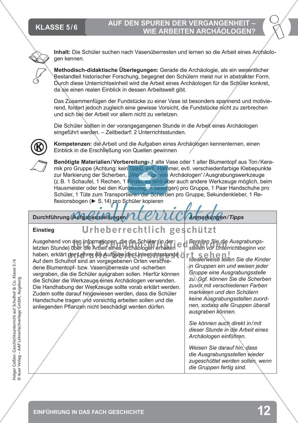 Einführung in das Fach Geschichte: Zeiteinteilung und Zeitbegriff Preview 14
