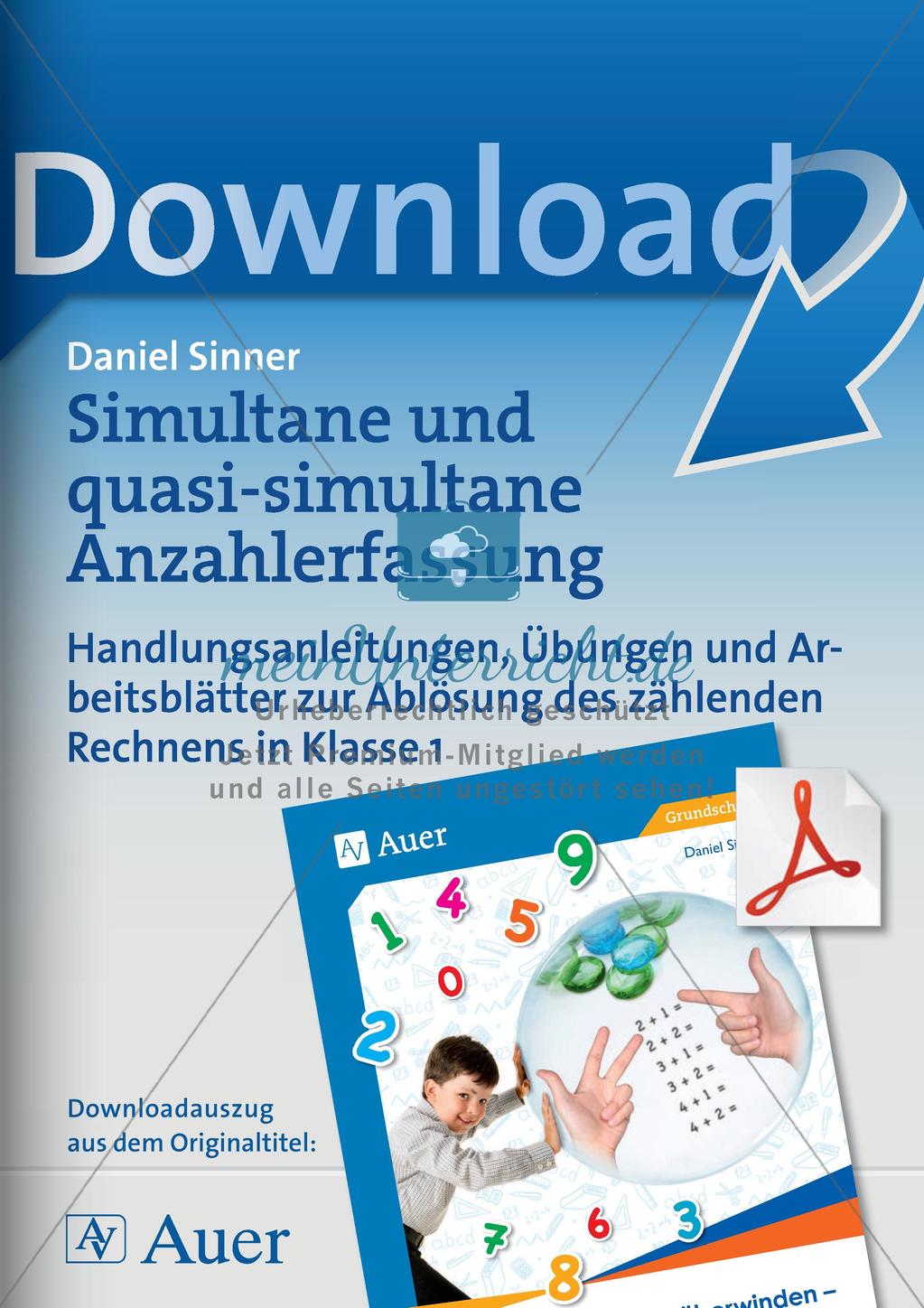Ablösung des zählenden Rechnens: Anzahlerfassung Preview 1
