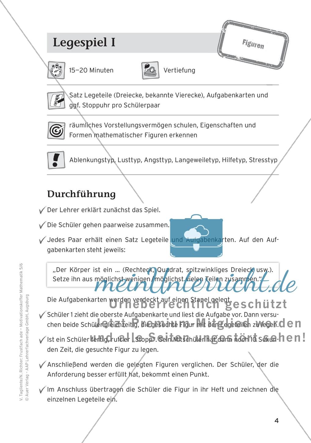 Motivierende Übungen: Figuren Preview 6
