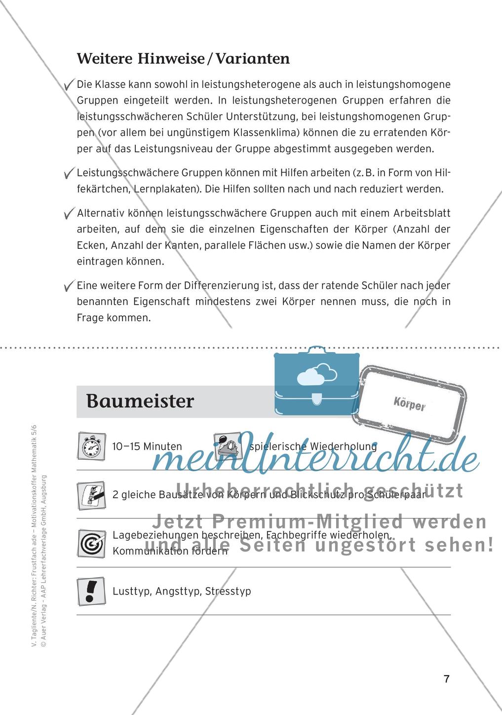 Motivierende Übungen: Körper Preview 9
