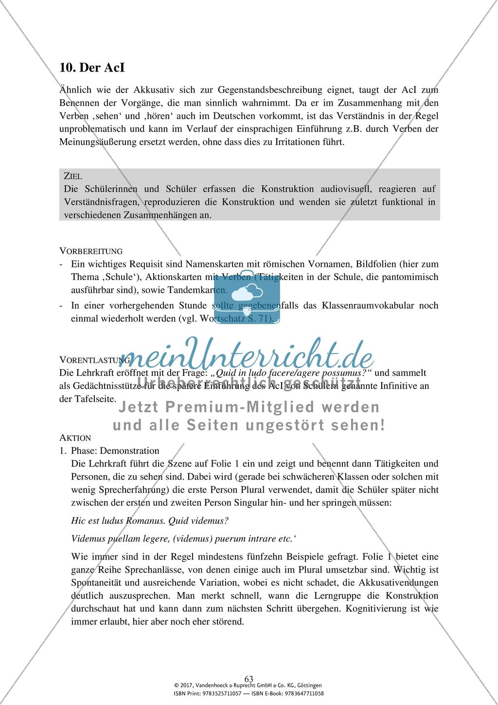 Latine loqui: AcI Preview 1