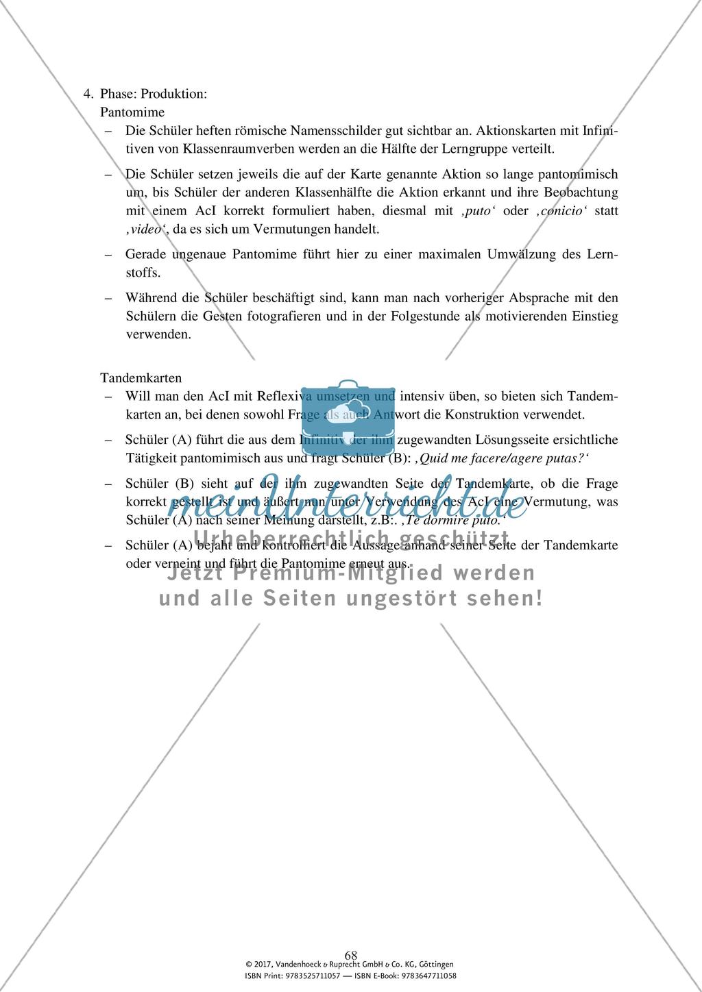 Latine loqui: AcI Preview 6